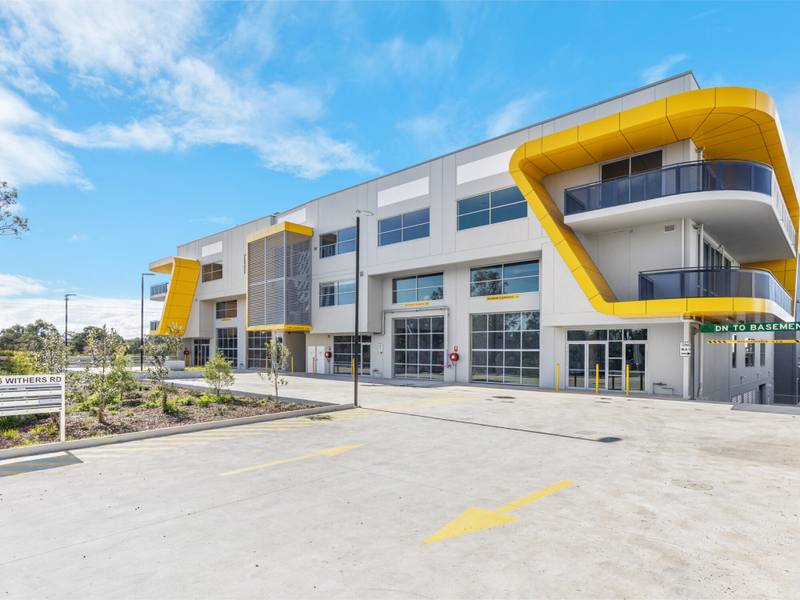 Front elevation of Bumble Bee Industrial Complex
