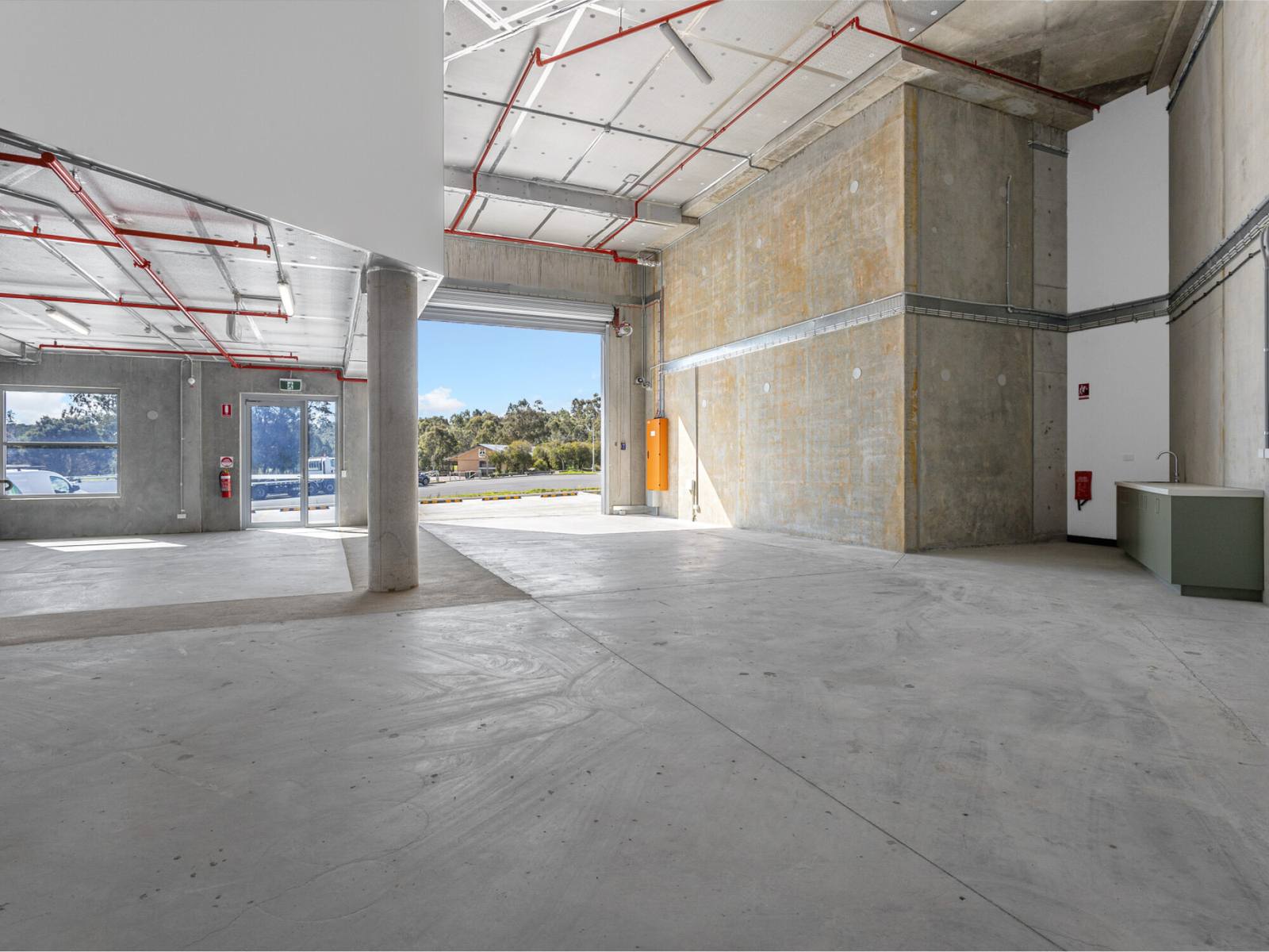 Industrial tenancy and internal work area at Bumble Bee Industrial Complex